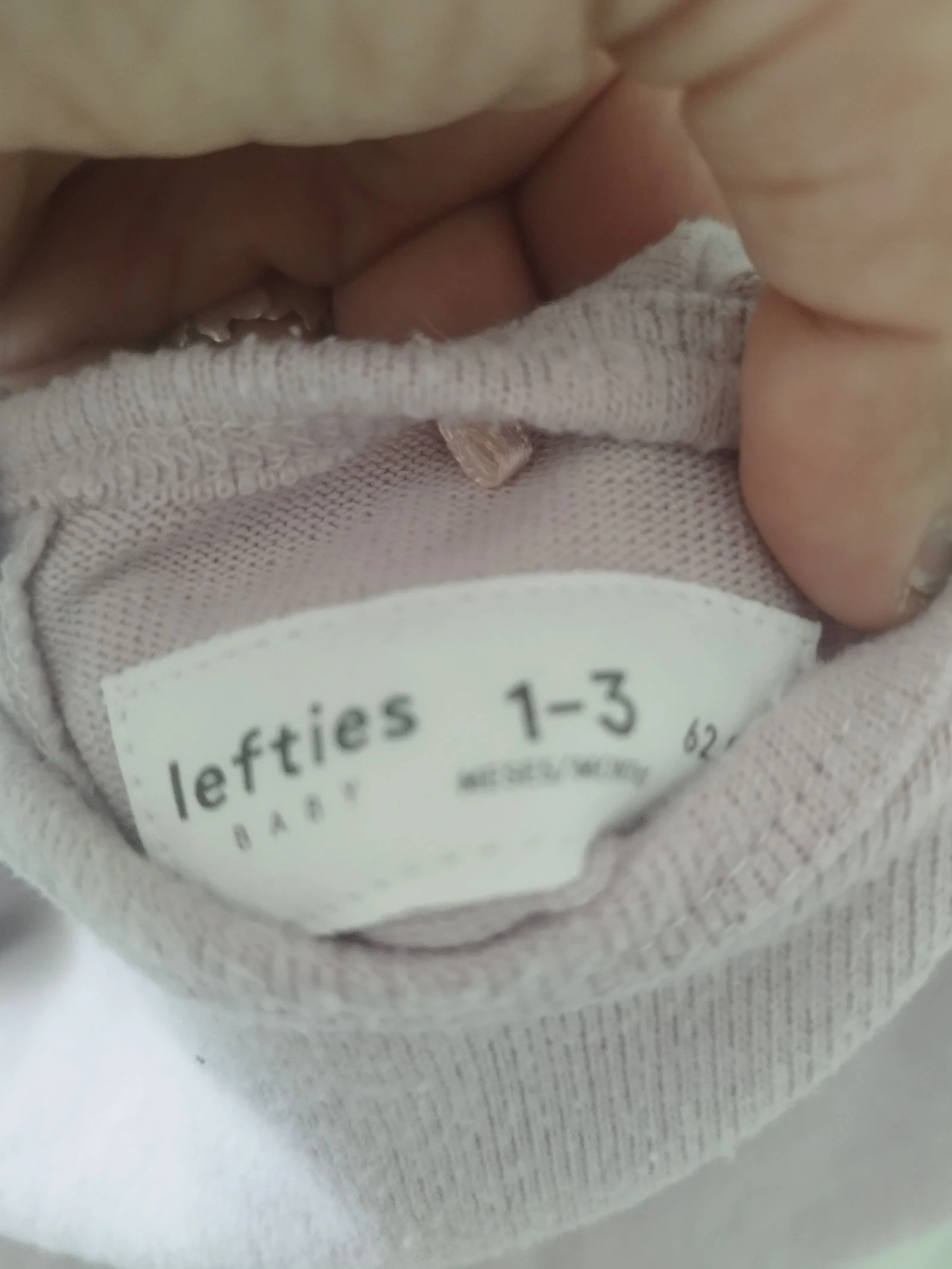 Conjunto lila calentito de bebe 1-3 meses Lefties  – photo 3